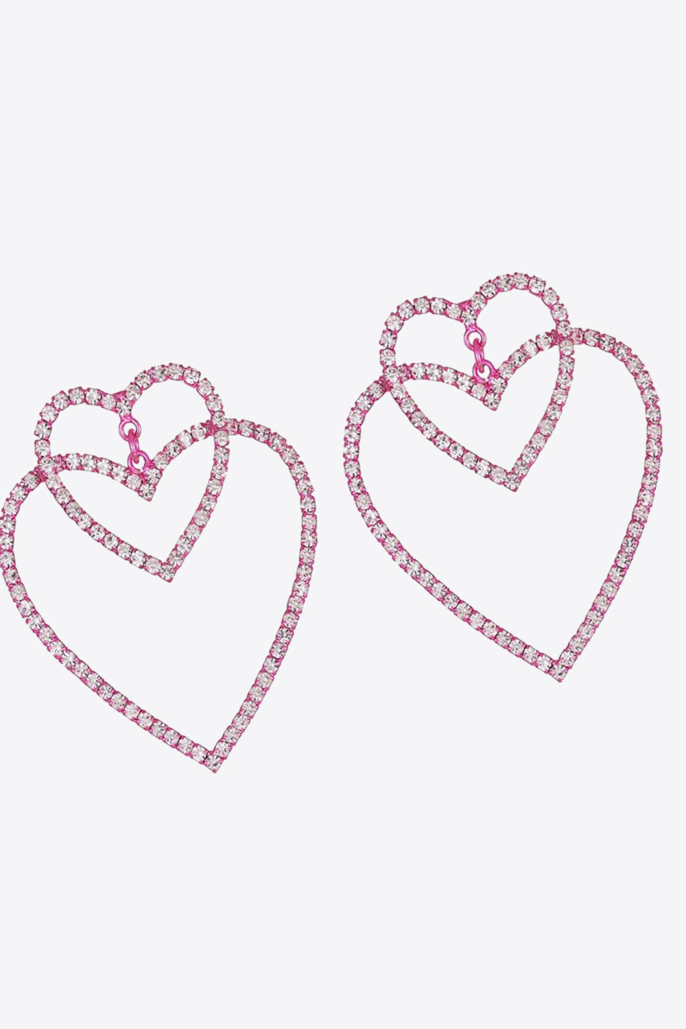 Valentine Barbie Heart Earrings