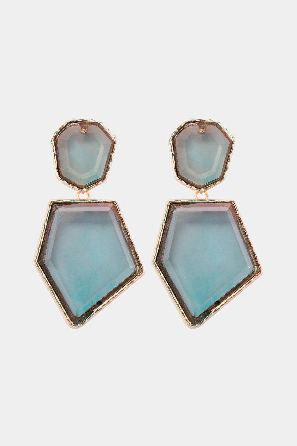 Geometrical Framed Earrings